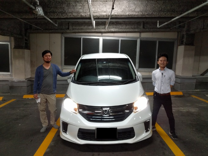 【祝・ご納車】フリードHV　【中古車・登録済み未使用車】SUV・ミニバン