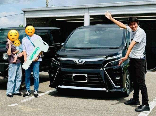 御納車風景　＃ヴォクシー　＃ガリバー　＃久留米　＃みやき