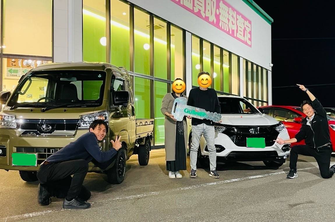 御納車風景　＃ヴェゼル　＃ハイセット　＃ガリバー　＃久留米　＃みやき