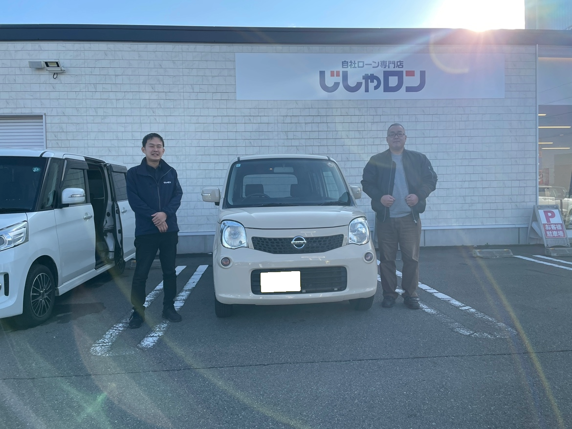 日産／モコご納車しました！！