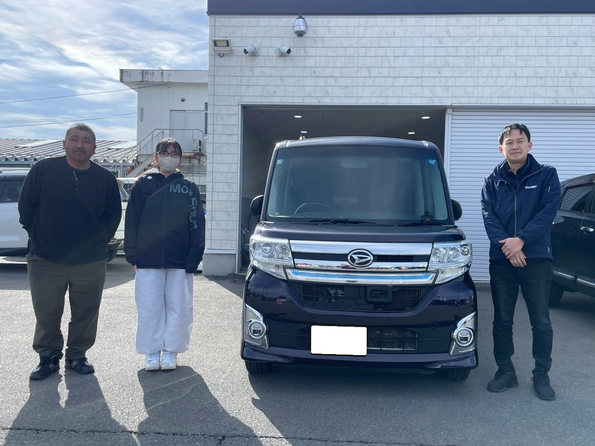 ダイハツ/タントご納車しました!!
