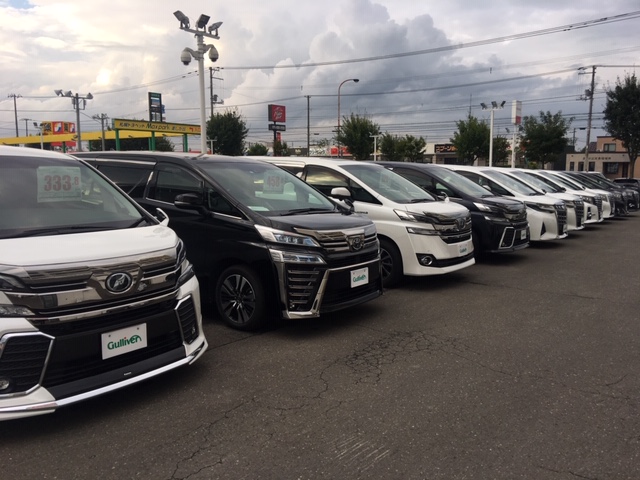 数字を明確にせよと上長に教わったので展示車両の数を数えてみたらすごい車種が・・・・02