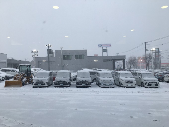 今回は積もるのかそれともそれとも〜札幌清田〜