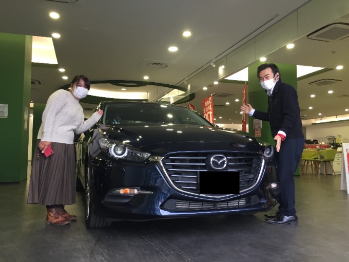 アクセラスポーツ納車させて頂きました！！〜ガリバー札幌清田店〜