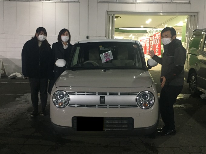 アルトラパン納車させて頂きました！！〜ガリバー札幌清田店〜