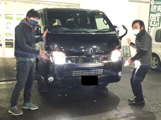 ハイエースご納車させて頂きました！！〜ガリバー札幌清田店〜
