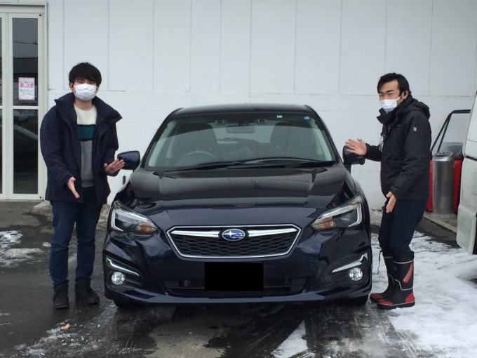 インプレッサスポーツご納車させて頂きました！！〜ガリバー札幌清田店〜