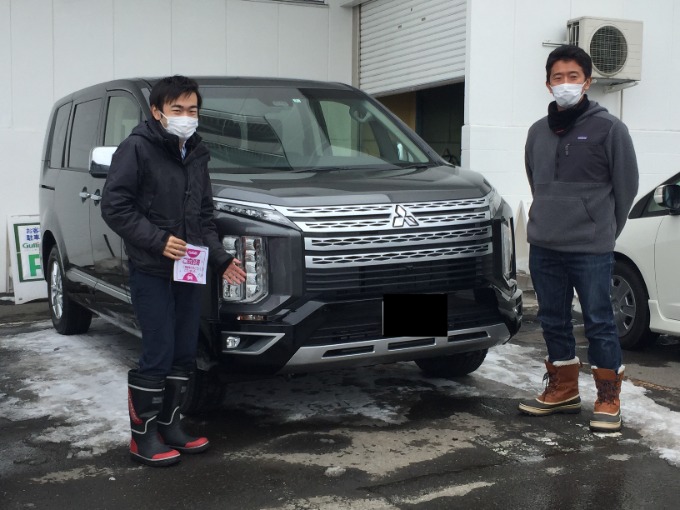デリカD5ご納車させて頂きました！！！！！〜ガリバー札幌清田店〜