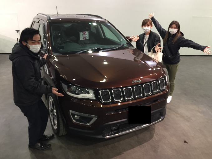 ジープ・コンパスご納車させて頂きました！！〜ガリバー札幌清田店〜