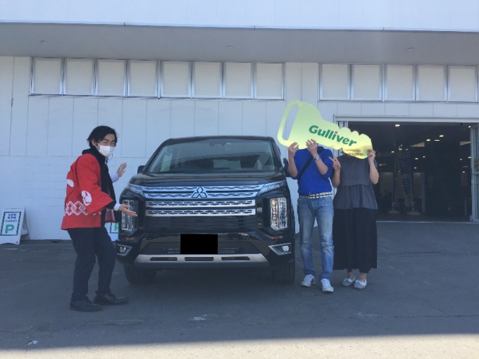 デリカD5ご納車させて頂きました！！！！！〜ガリバー札幌清田店〜