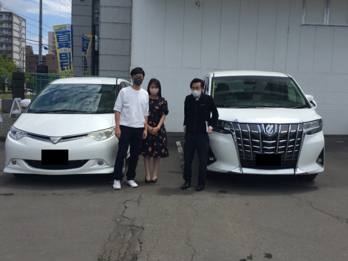アルファードHVご納車させて頂きました！！〜ガリバー札幌清田店〜