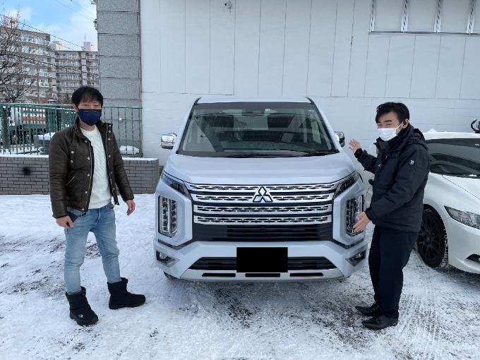デリカD5ご納車させて頂きました！！！！！〜ガリバー札幌清田店〜