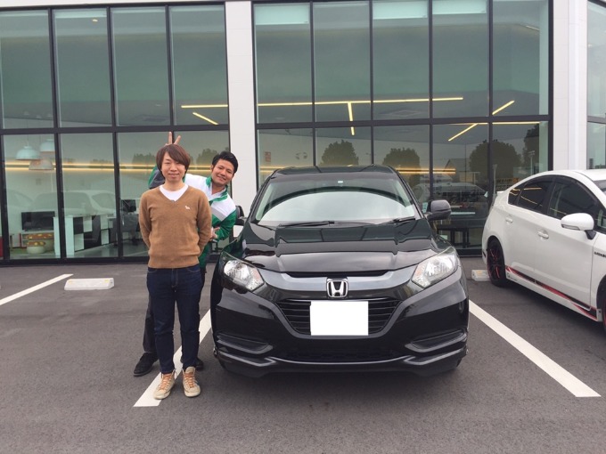 熊本インター店　ヴェゼルHVご納車させていただきました！