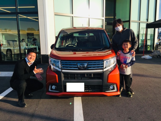 熊本インター店　ムーヴカスタムご納車させていただきました！