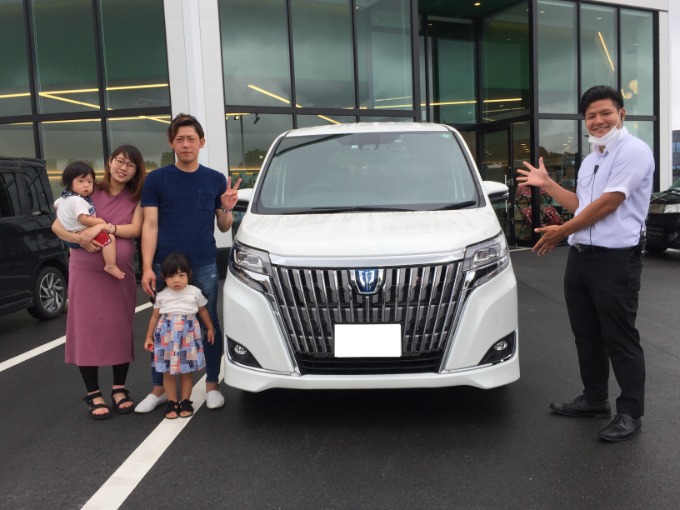 熊本インター店　エスクァイアHVご納車させていただきました！