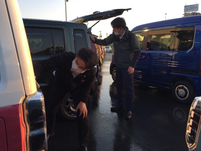 ガリバー熊本インター店　展示場洗車！！