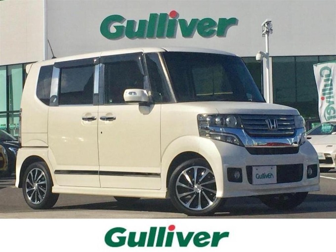 愛媛県東予の車買取販売ならガリバー今治店！H24 ホンダ Ｎ ＢＯＸ カスタム Ｇ Ｌパッケージ入荷しました！