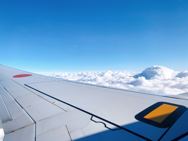 空の旅 ✈︎ ✈︎ ✈︎