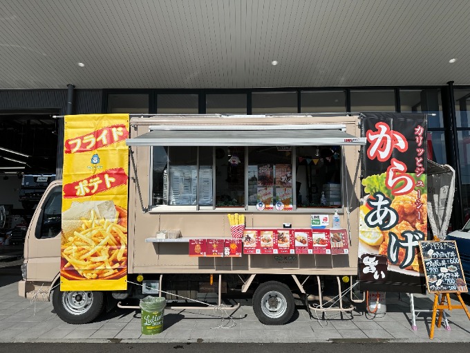 週末のキッチンカー！