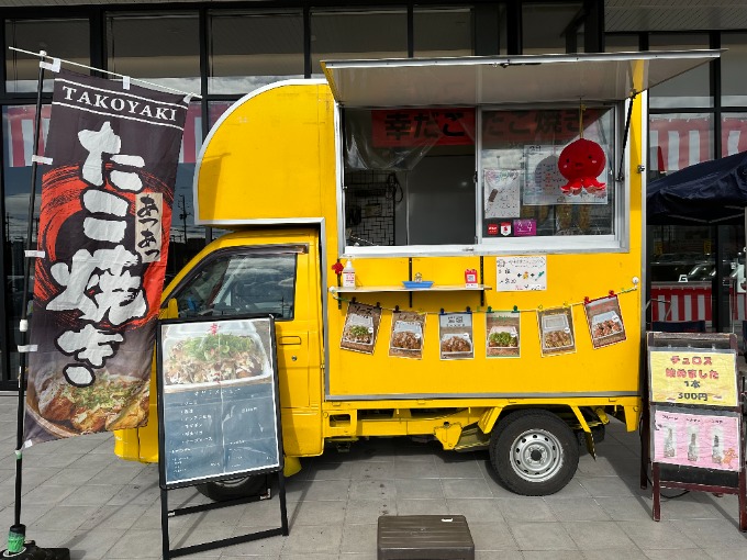 本日もキッチンカーに出店していただいております！