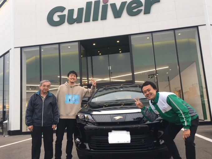 【祝　ハリアー　ご納車させていただきました！！】