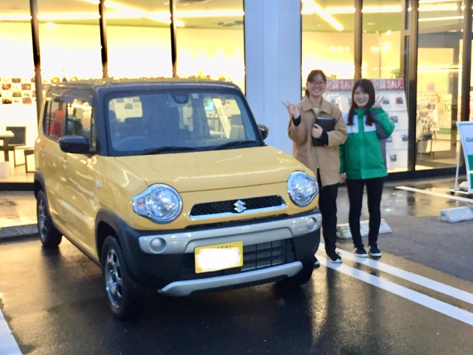 【祝　ハスラー　ご納車させていただきました！！】