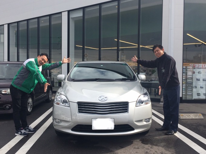 【祝　マークXジオ　ご納車させていただきました！！】