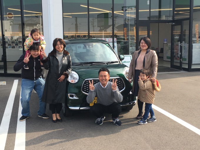 【祝　キャスト　ご納車させていただきました！！】