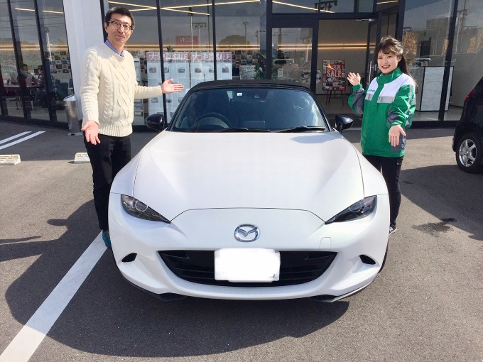 【祝　ロードスター　ご納車させていただきました！！】