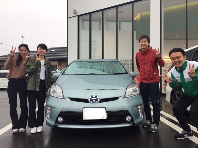【祝　プリウス　ご納車させていただきました！！】