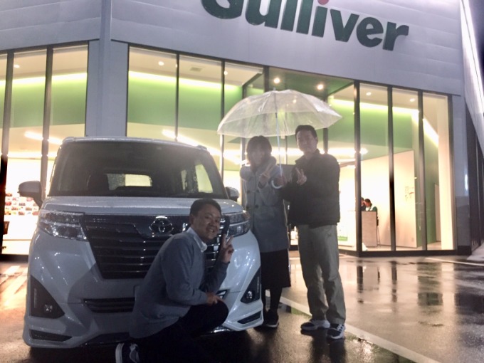 【祝　ルーミー　ご納車させていただきました！！】