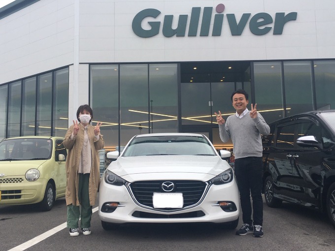 【祝　アクセラスポーツ　ご納車させていただきました！！】