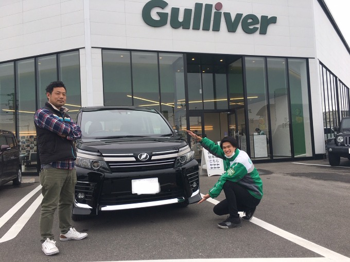 【祝　ヴォクシー　ご納車させていただきました！！】