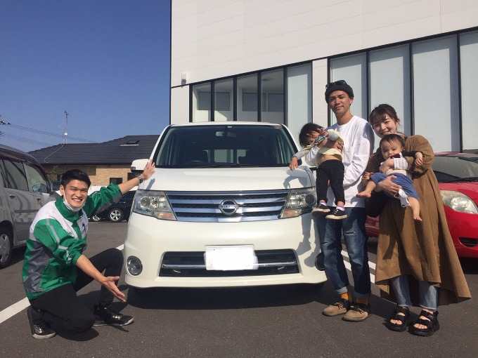 【祝　セレナ　ご納車させていただきました！！】