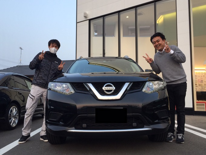 【祝　エクストレイル　ご納車させていただきました！！】