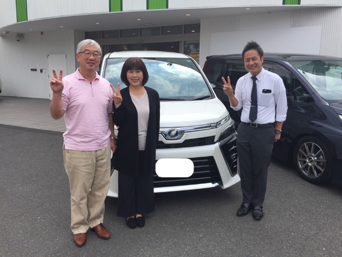 ◆ヴォクシーハイブリッド◆ご納車◆おめでとうございます!!