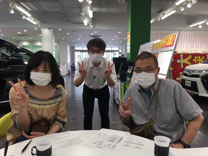シエンタ　ご成約　おめでとう御座います!!