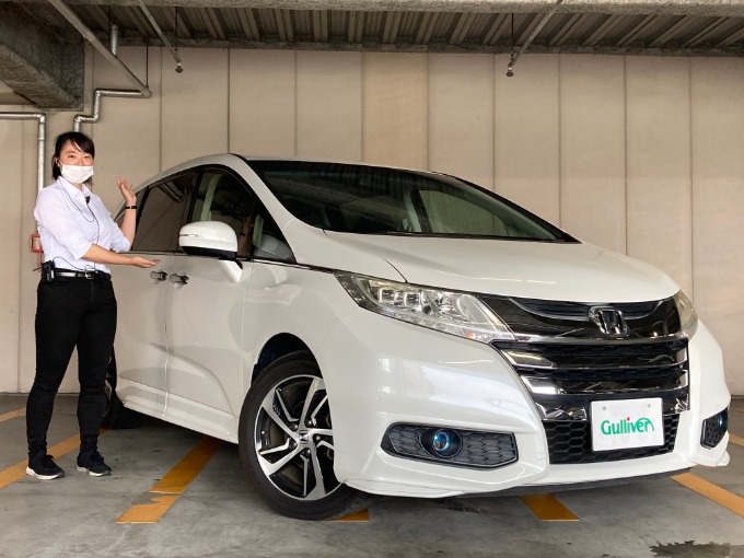 【新着在庫】H26年式　ホンダ　オデッセイ　Gエアロパッケージ【中古車・登録済み未使用車】SUV・ミニバン