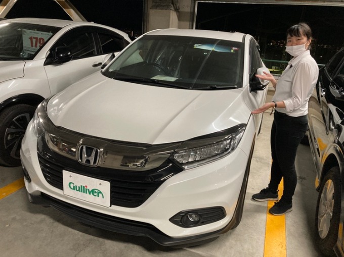 【新着在庫】H30年式　ヴェゼル　Xホンダセンシング　【中古車・登録済み未使用車】SUV・ミニバン