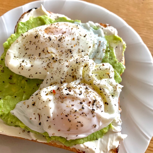 アボカドトースト作りました！！