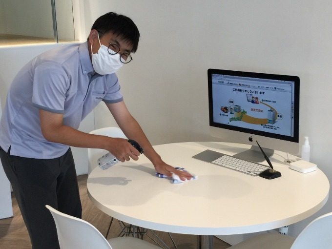 安心できる環境を目指して、、、感染対策について