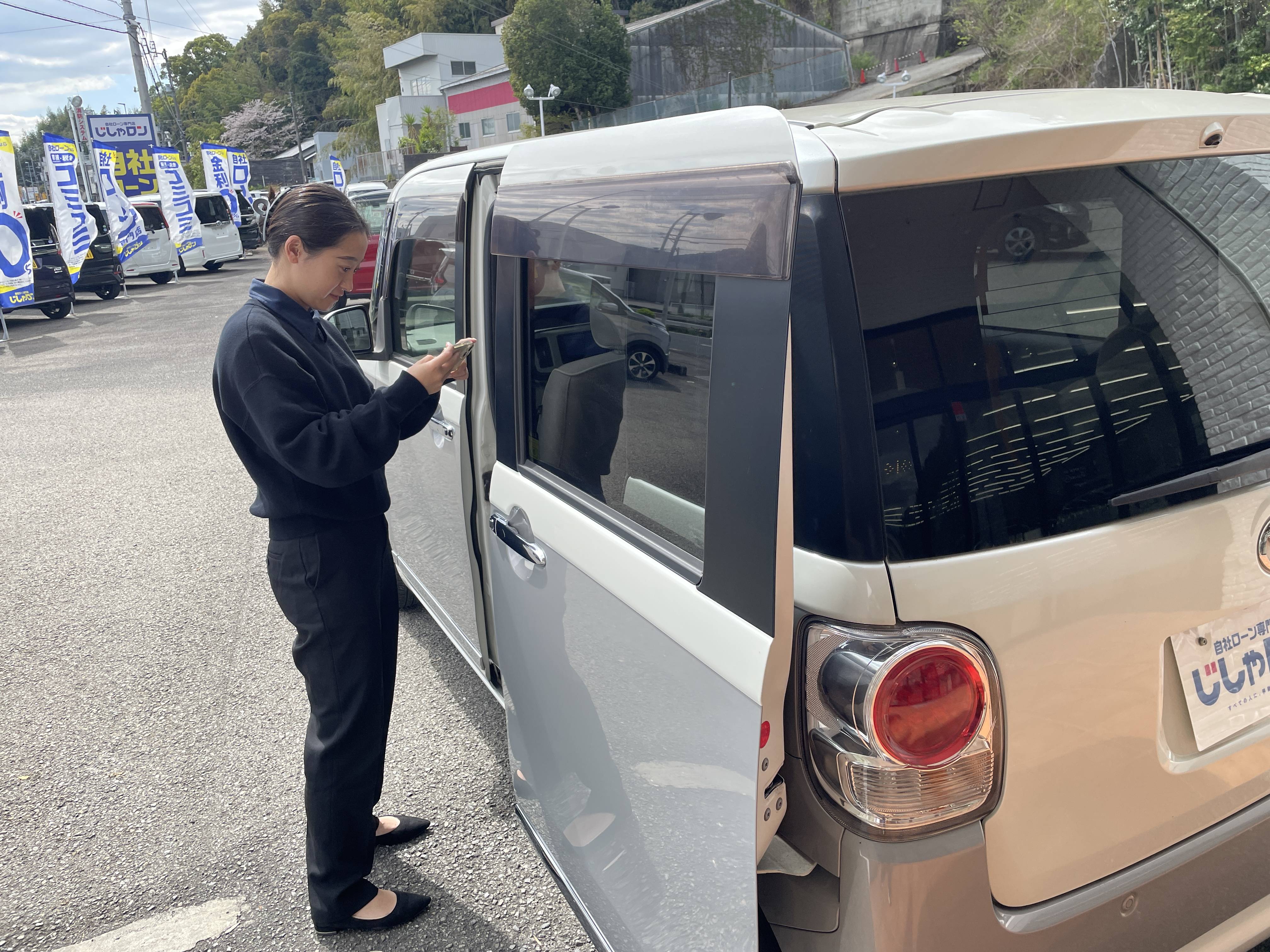 自社ローンでお車の購入はいかがでしょうか。細かく車両の情報がわかるようにしています。