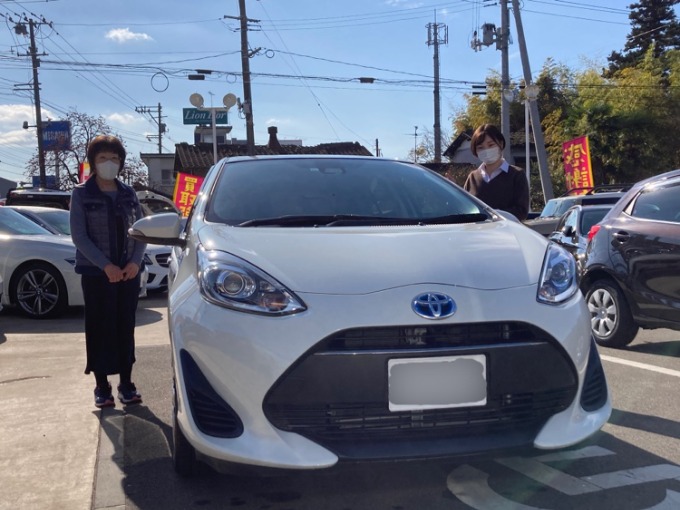 先日【アクア】ご納車させていただきました！！ありがとうございました！！