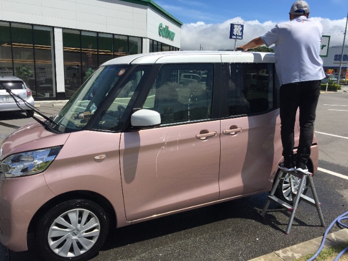 洗車サービスご利用頂きました！