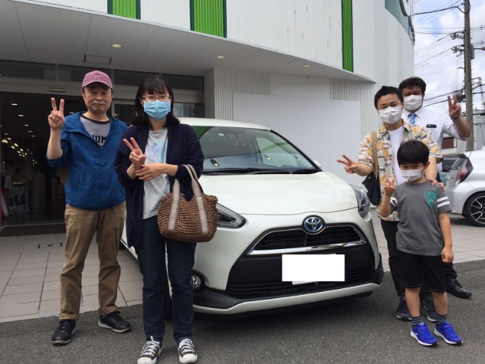 ★シエンタ★ご納車★おめでとうございます★