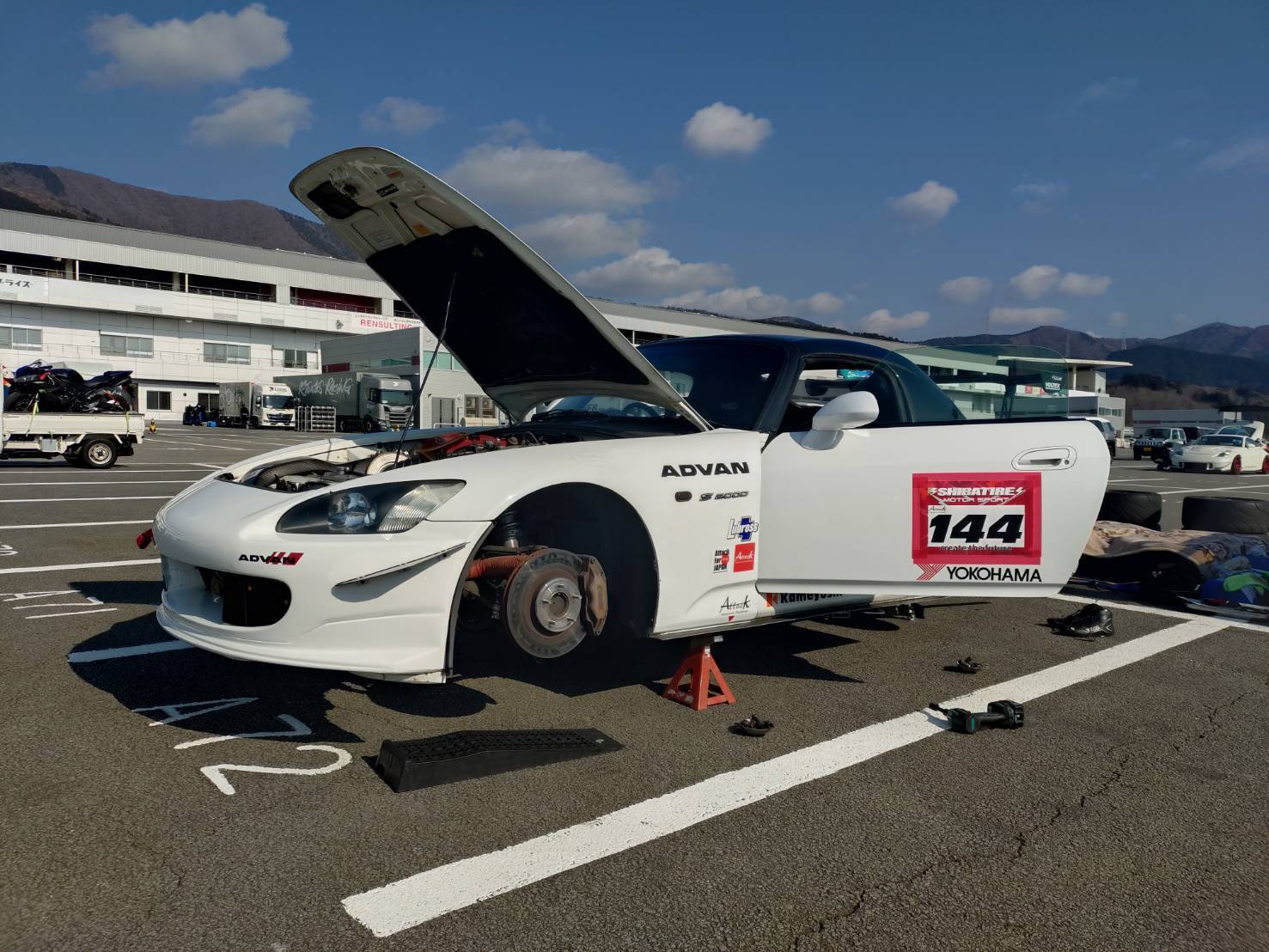 ★富士スピードウェイでタイムアタックサポート★01