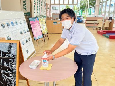 コロナ対策ばっちり！！中古車買うならガリバー仙台バイパス店へ！！02