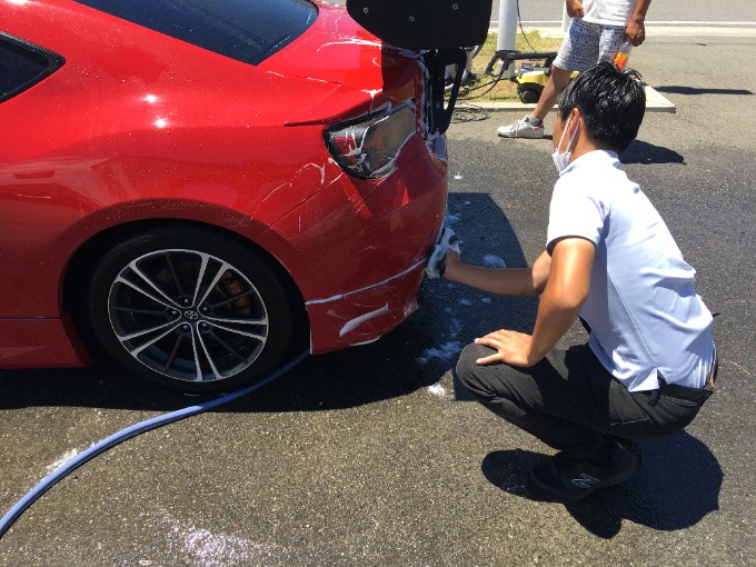 洗車サービスご利用頂きました！！