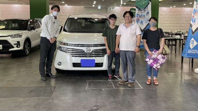 エルグランド　ご納車させて頂きました！！