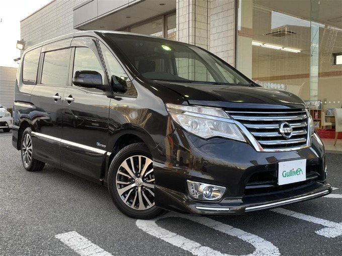 ☆New☆H27 日産 セレナ ＨＷＳ Ｓ ＨＶ Ｖエアロ＋Sefty